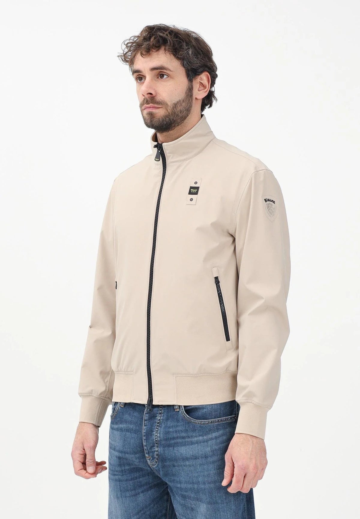 BLAUER Antivento Senza Cappuccio Beige