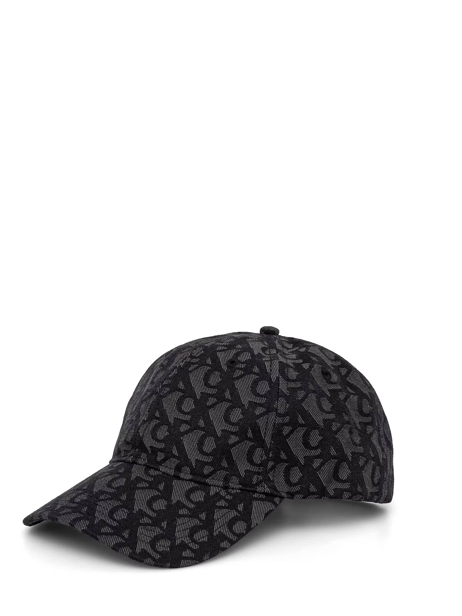 CALVIN KLEIN Cappello Nero/Grigio Visiera Curva