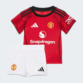 Adidas Completino Manchester United Bambino Rosso Bianco
