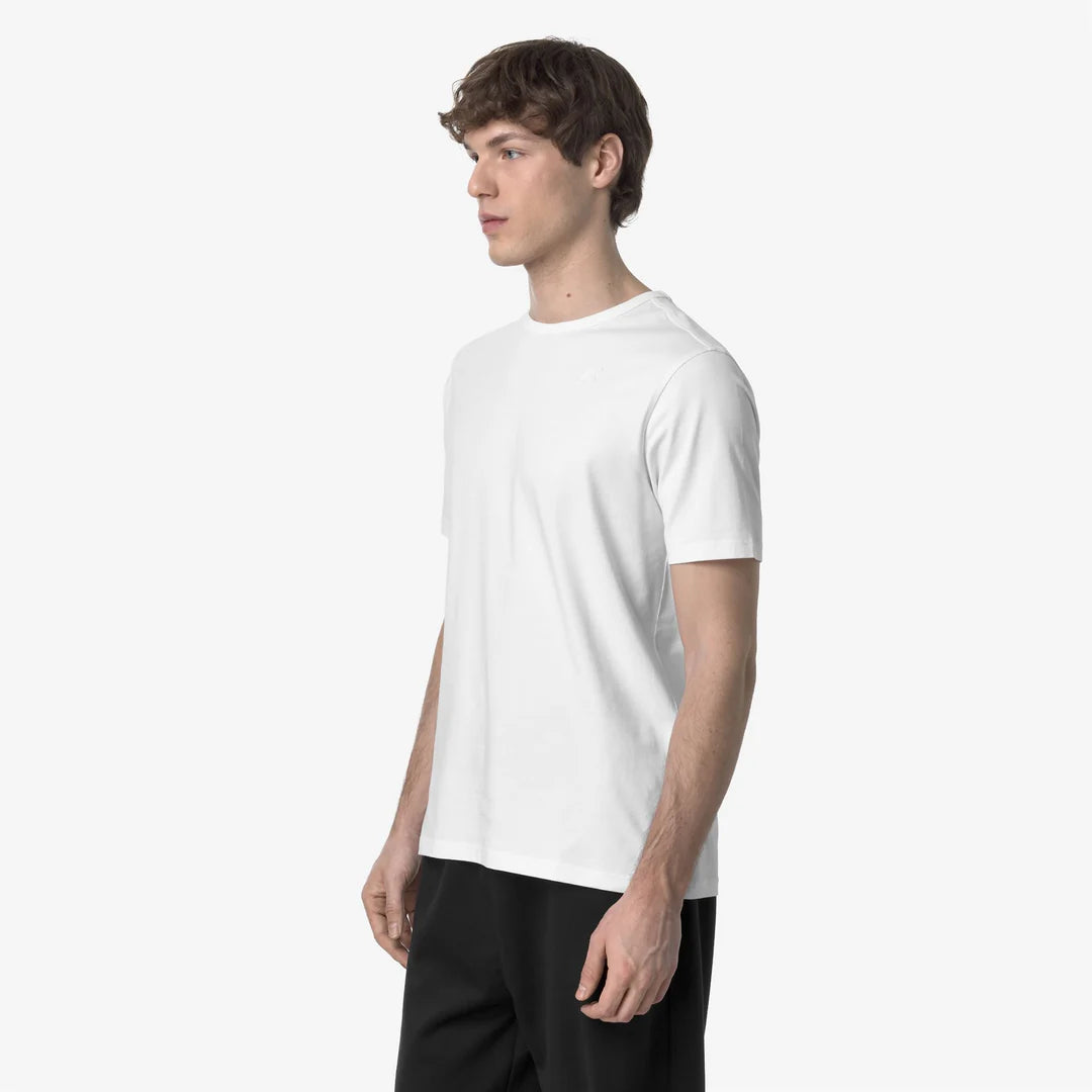 K-WAY T-Shirt Adam Light Stretch Bianca