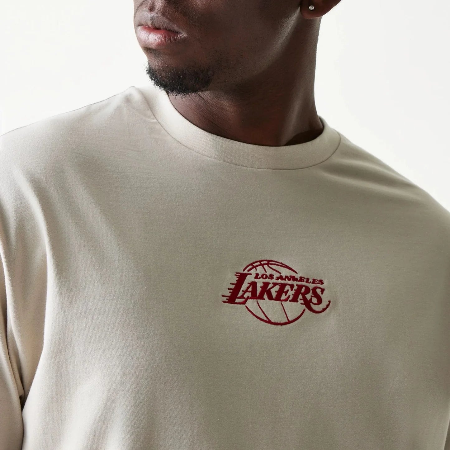 NEW ERA Completino Lakers Con Logo Ricamato Beige/Rosso