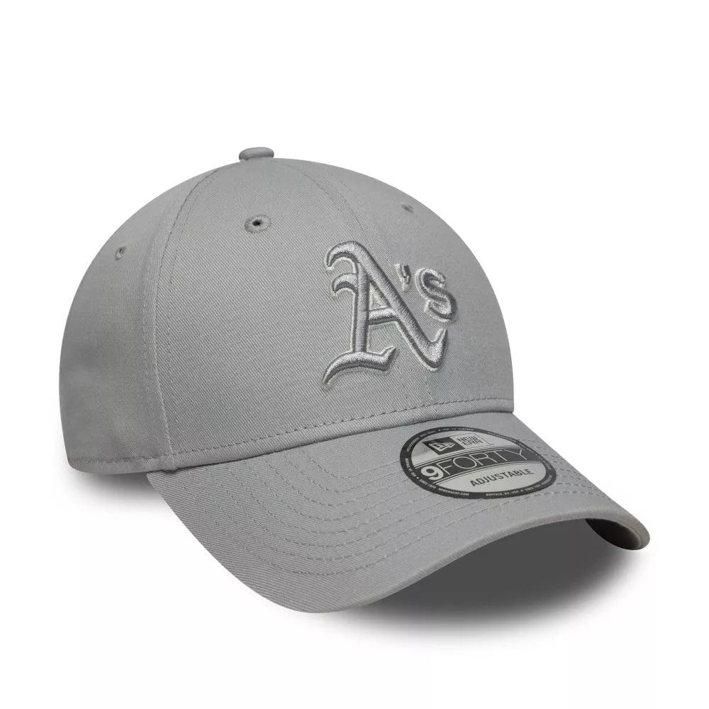 NEW ERA Cappello Grigio Visiera Curva