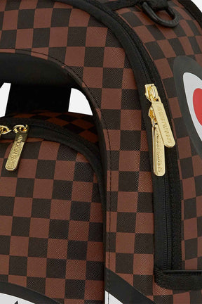 SPRAYGROUND Zaino SHARKS IN A HOLE IN PARIS DLXSV In Pelle Nero