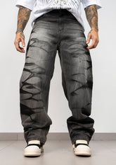 PRESENT DAY Jeans Balloon Titan Sfumato Nero Denim (Copia)