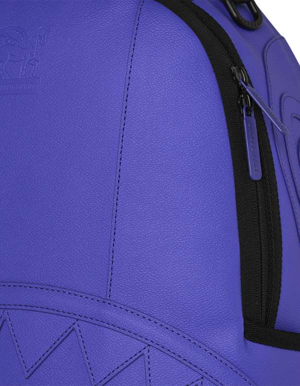 SPRAYGROUND Zaino In Pelle Viola/Nero