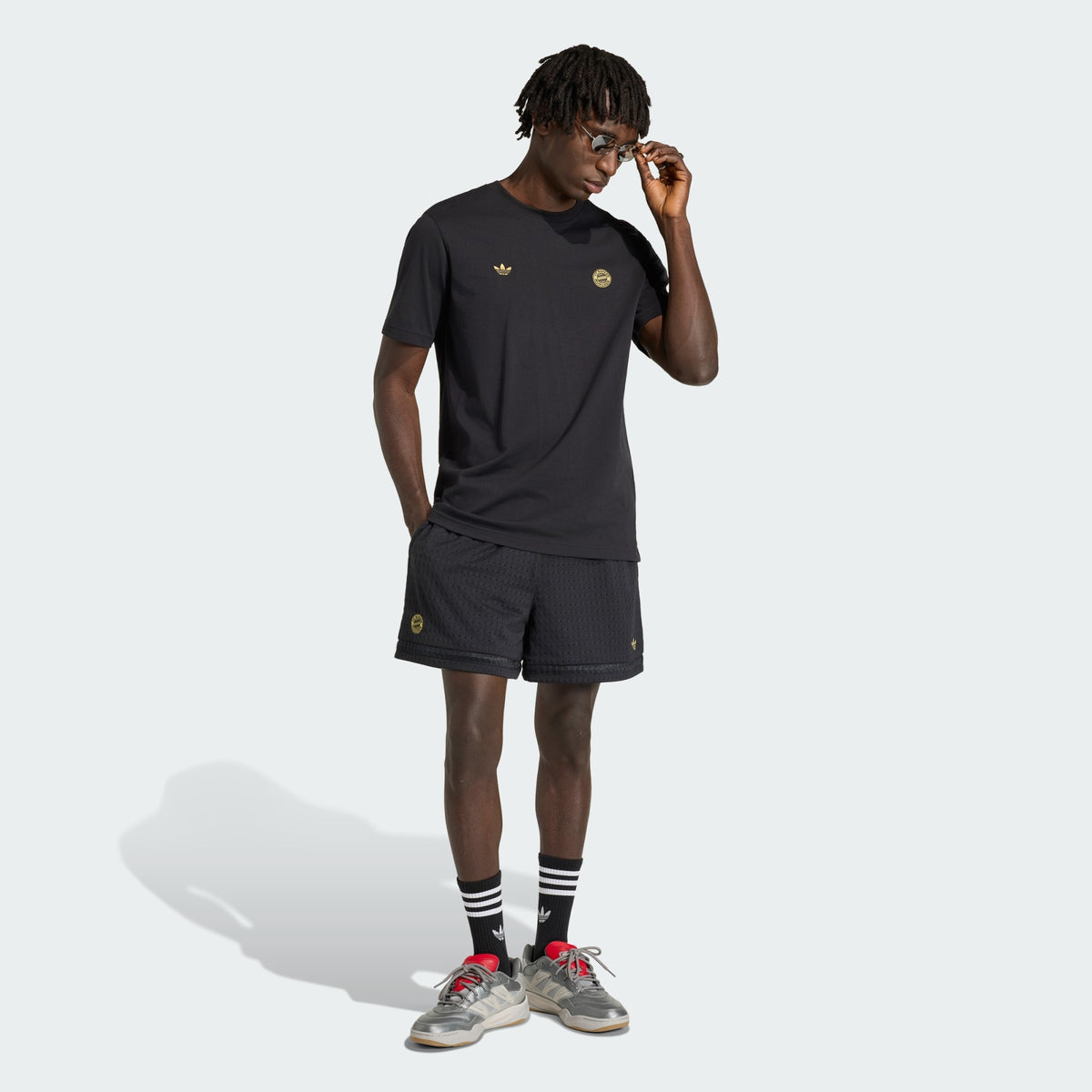 Adidas Completino Bayern Monaco Uomo Nero Oro
