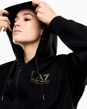 MPORIO ARMANI TUTA VISIBILITY IN MISTO COTONE NERA DONNA