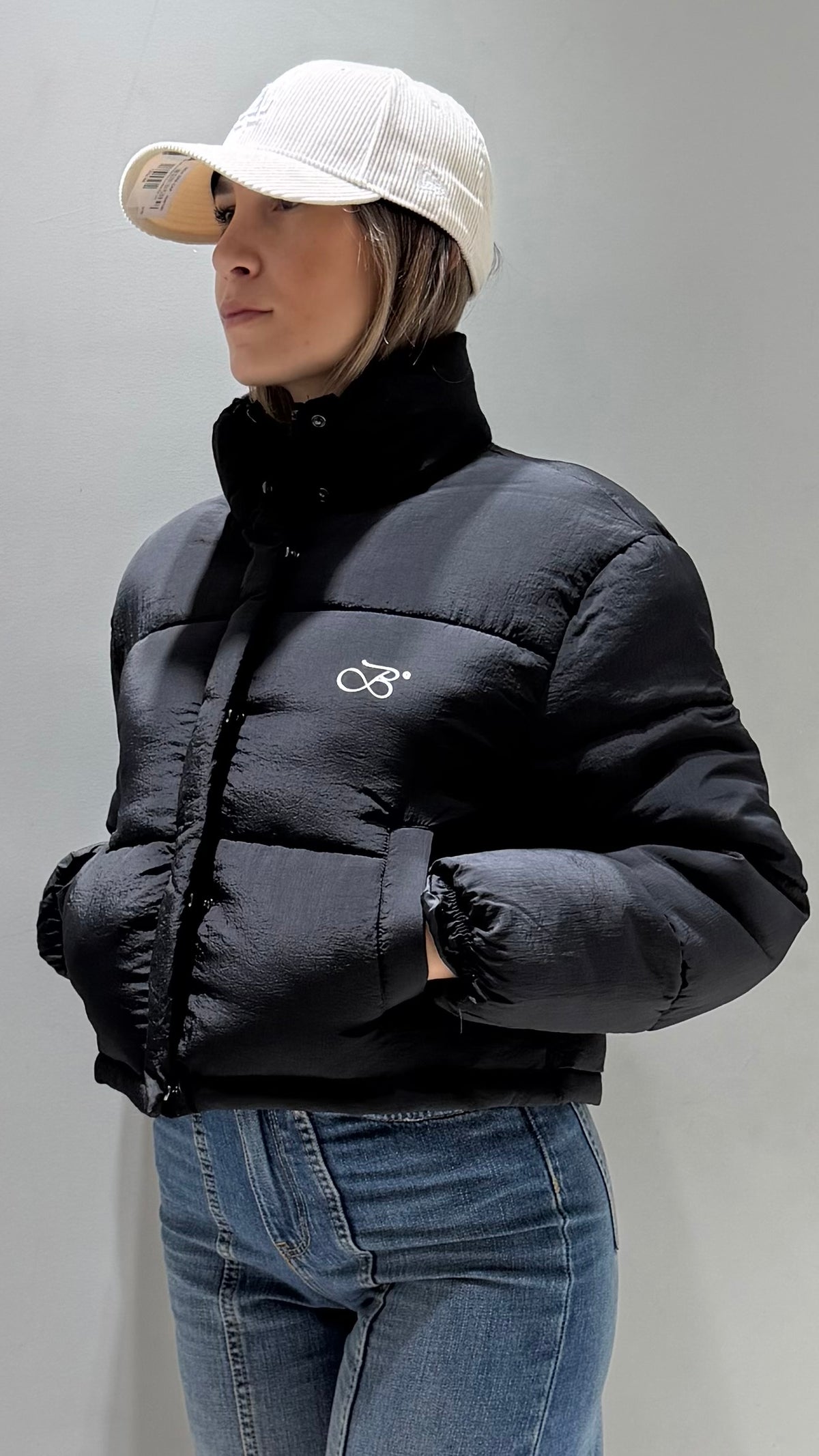 TIFFOSI GIRL COCKATOO NERO GIUBBOTTO