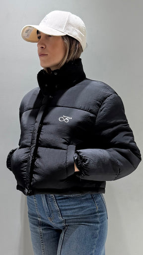 TIFFOSI GIRL COCKATOO NERO GIUBBOTTO