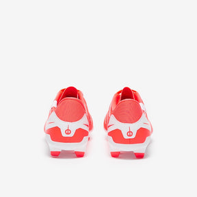 NIKE Scarpe Da Calcio Tiempo Legend Rosso Fluo/Bianca