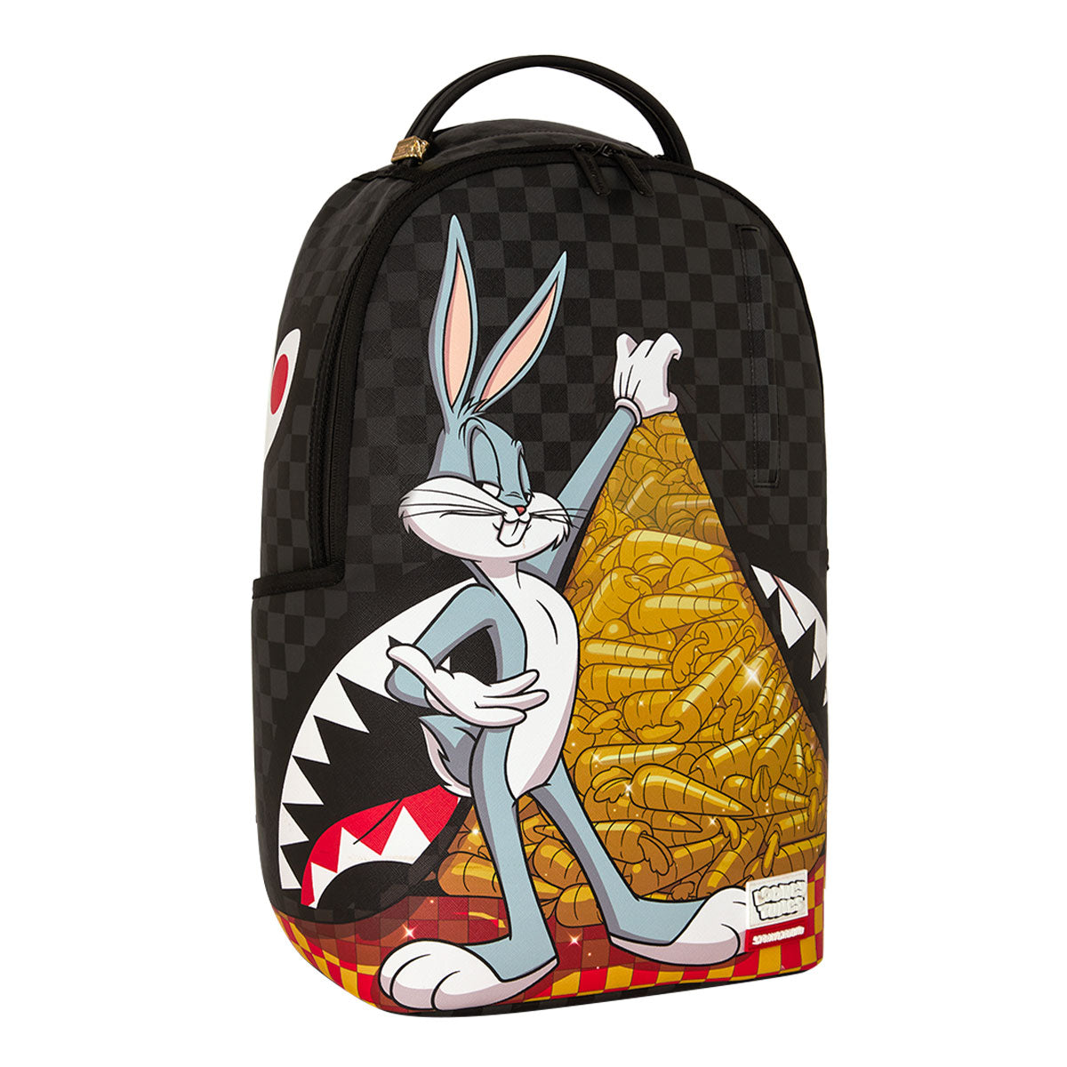 SPRAYGROUND Zaino DISNEY LOONEY CARROT STASH BACKPACK Nero Multilogo