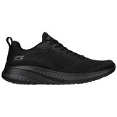 118000 BBK Skechers Bobs Squad Chaos-Pri Sneaker Donna Nero