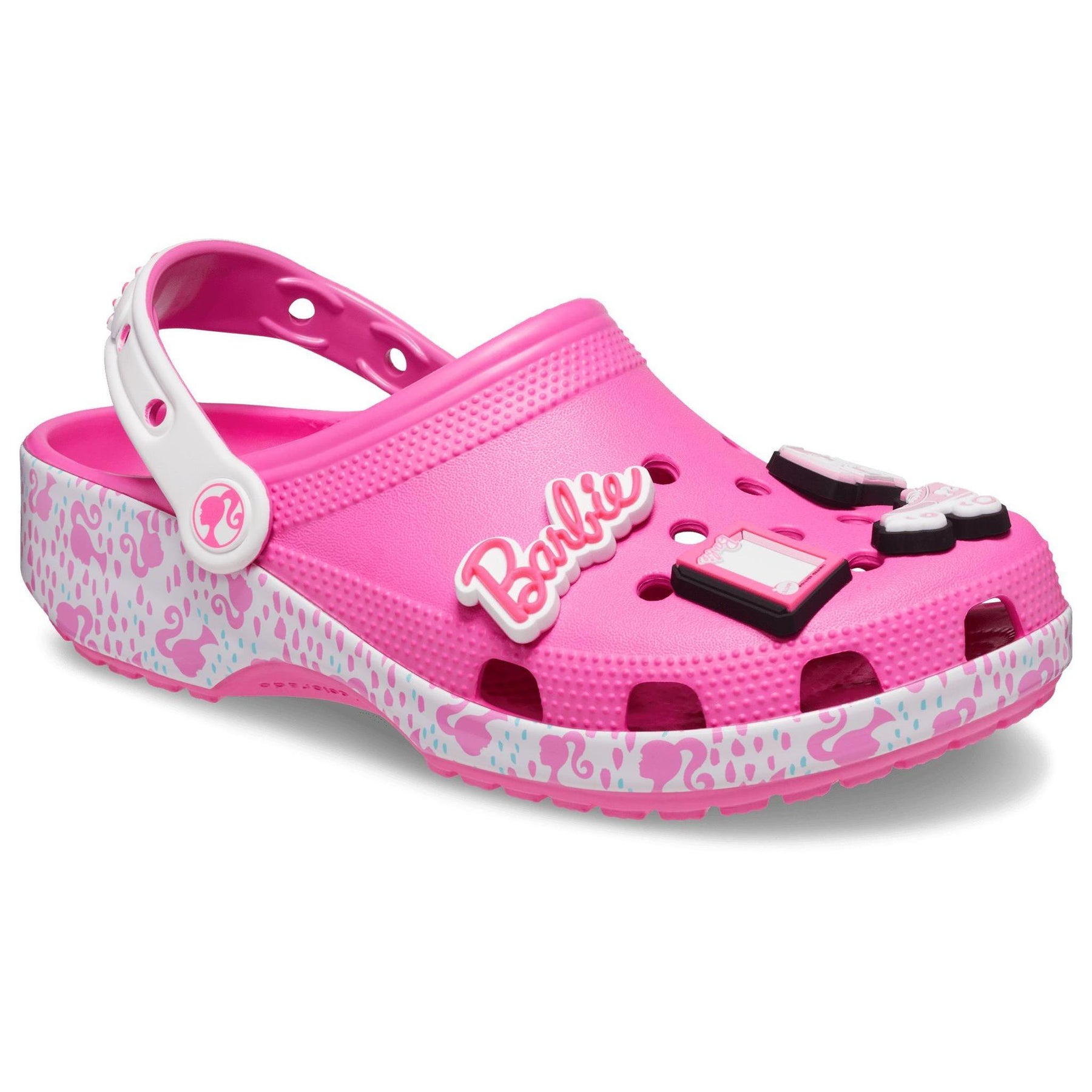 CROCS Collab. Barbie Rosa Con Charm