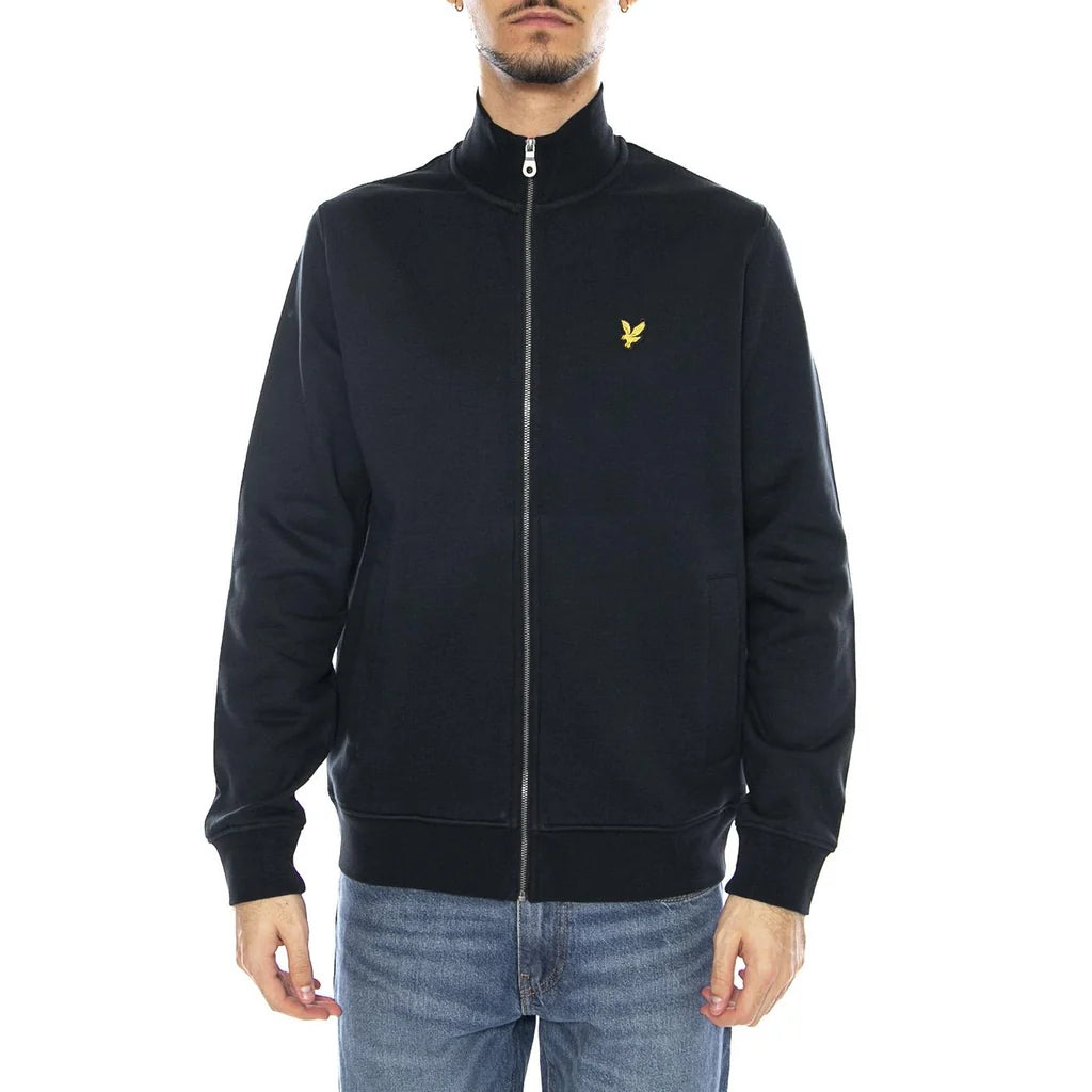 LYLE&SCOTT Felpa Con Zip Senza Cappuccio Nero