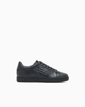 Armani Sneaker In Pelle Uomo Tutta Nera