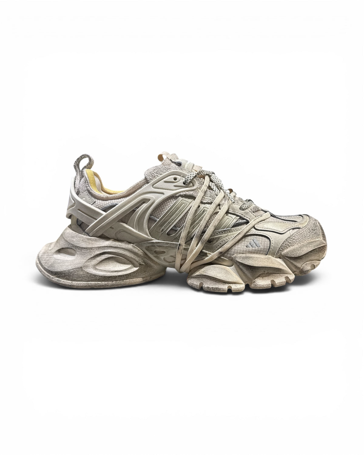 Adidas XLG Runner Deluxe Sneaker Unisex Beige Effetto Sporco