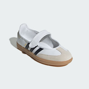 Adidas Samba Barreda Mary Jane Con Strappo Sneaker Donna Nera Beige