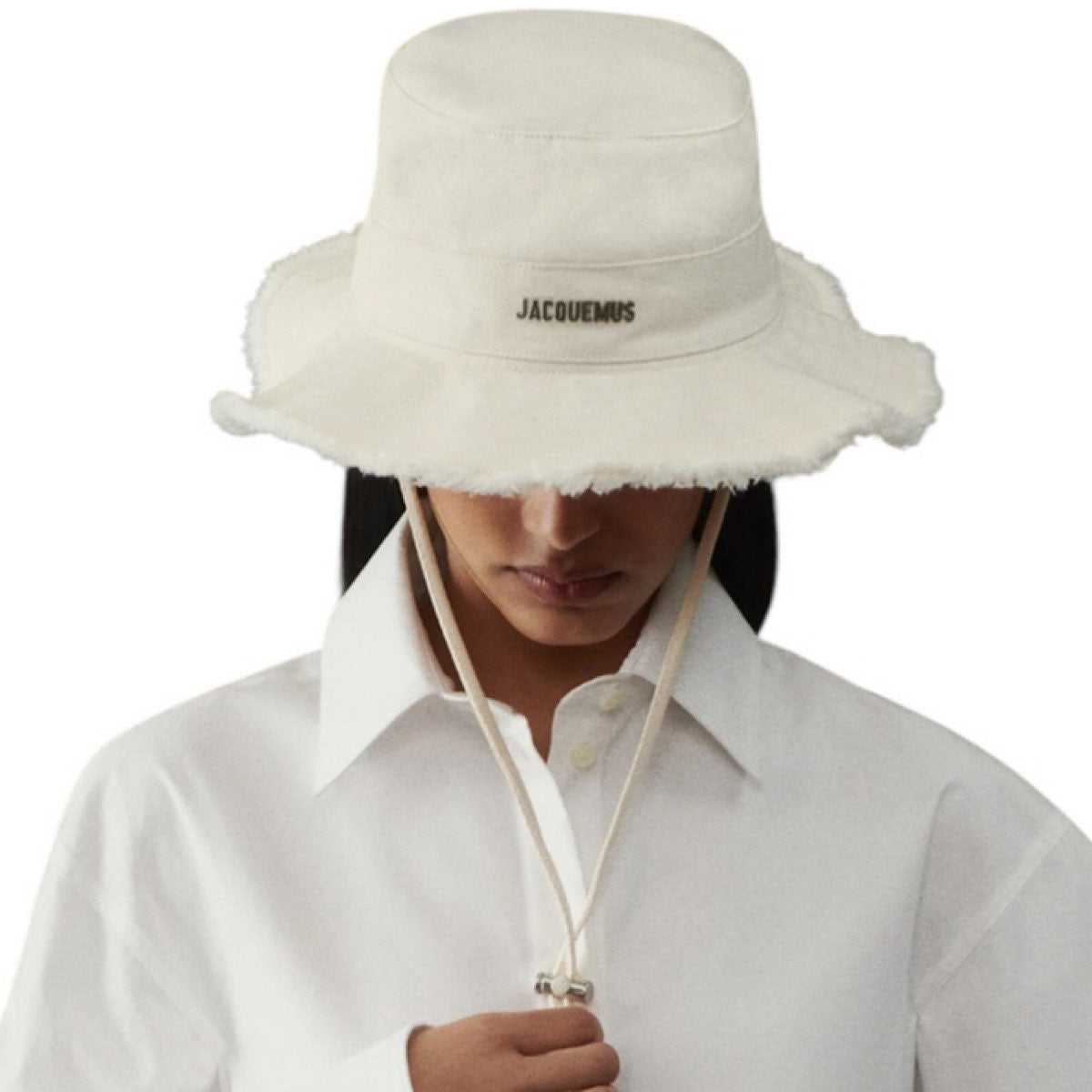 JACQUEMUS Cappello Pescatore LE BOB ARTICHAUT Bianco