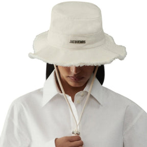 JACQUEMUS Cappello Pescatore LE BOB ARTICHAUT Bianco