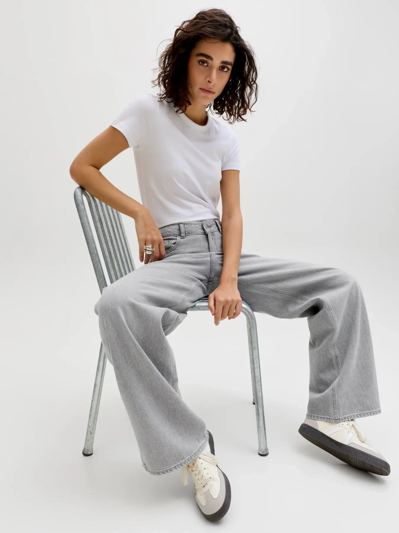 JXTOKYO WIDE R315 JEANS DONNA GRIGIO JJXX SS26