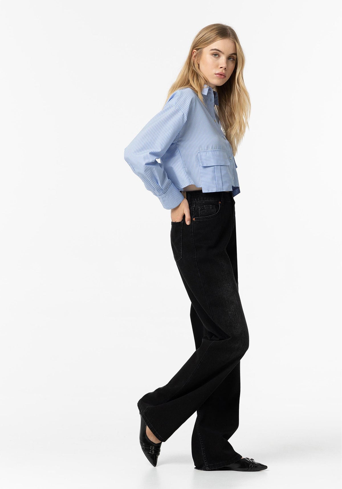Tiffosi Jeans Bonnye_34 P1032 Nero Donna AW26