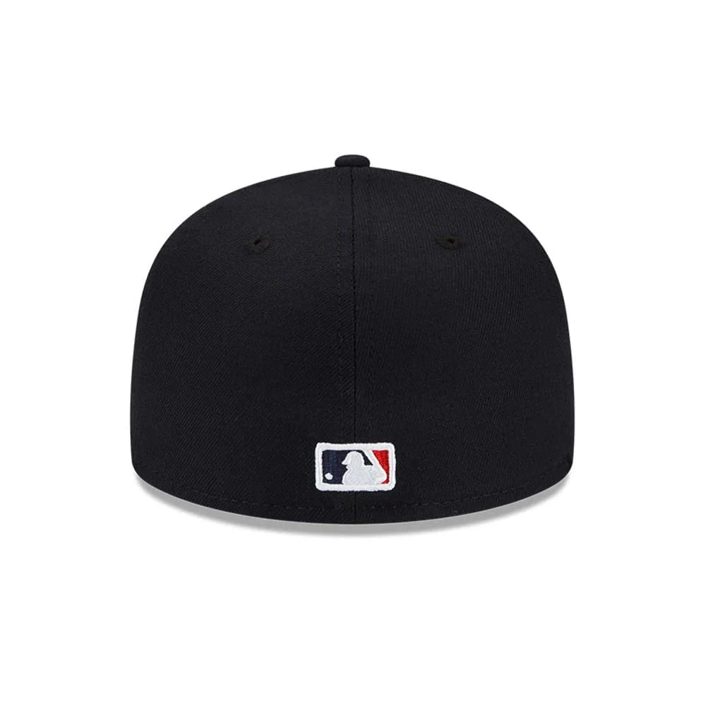 NEW ERA Cappello con visiera 59 FIFTY Fitted Twins MLB  Blu Con dettagli Ricamati