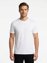 LYLE&SCOTT T-Shirt Basic Logo Tono su Tono Bianca