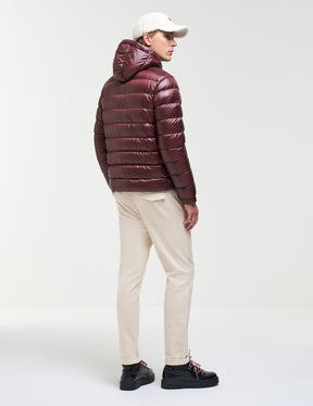 COLMAR Giubbotto Piumino Fasciato Con Cappuccio Bordeux 26/27