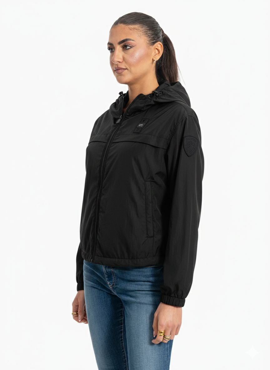 BLAUER Burrage Antivento Donna Nero