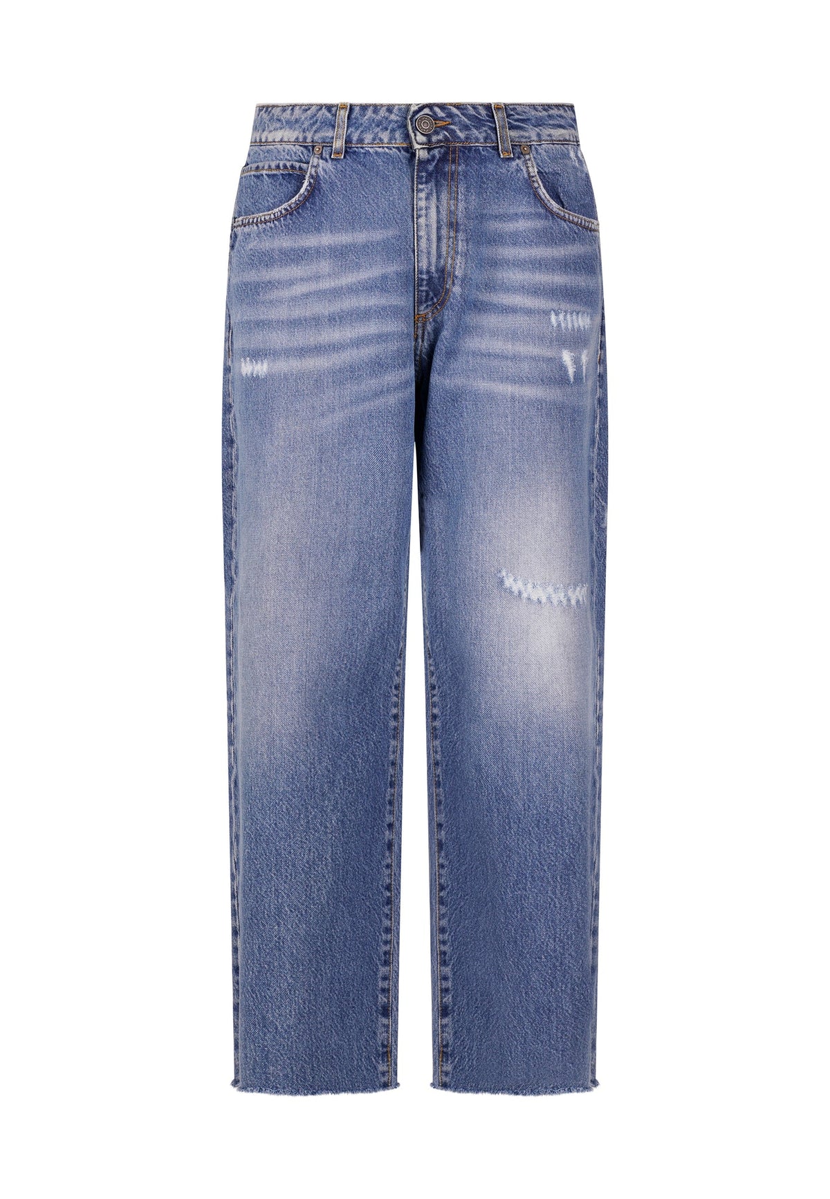 PATRIÒT Jeans Baggy Denim Chiaro