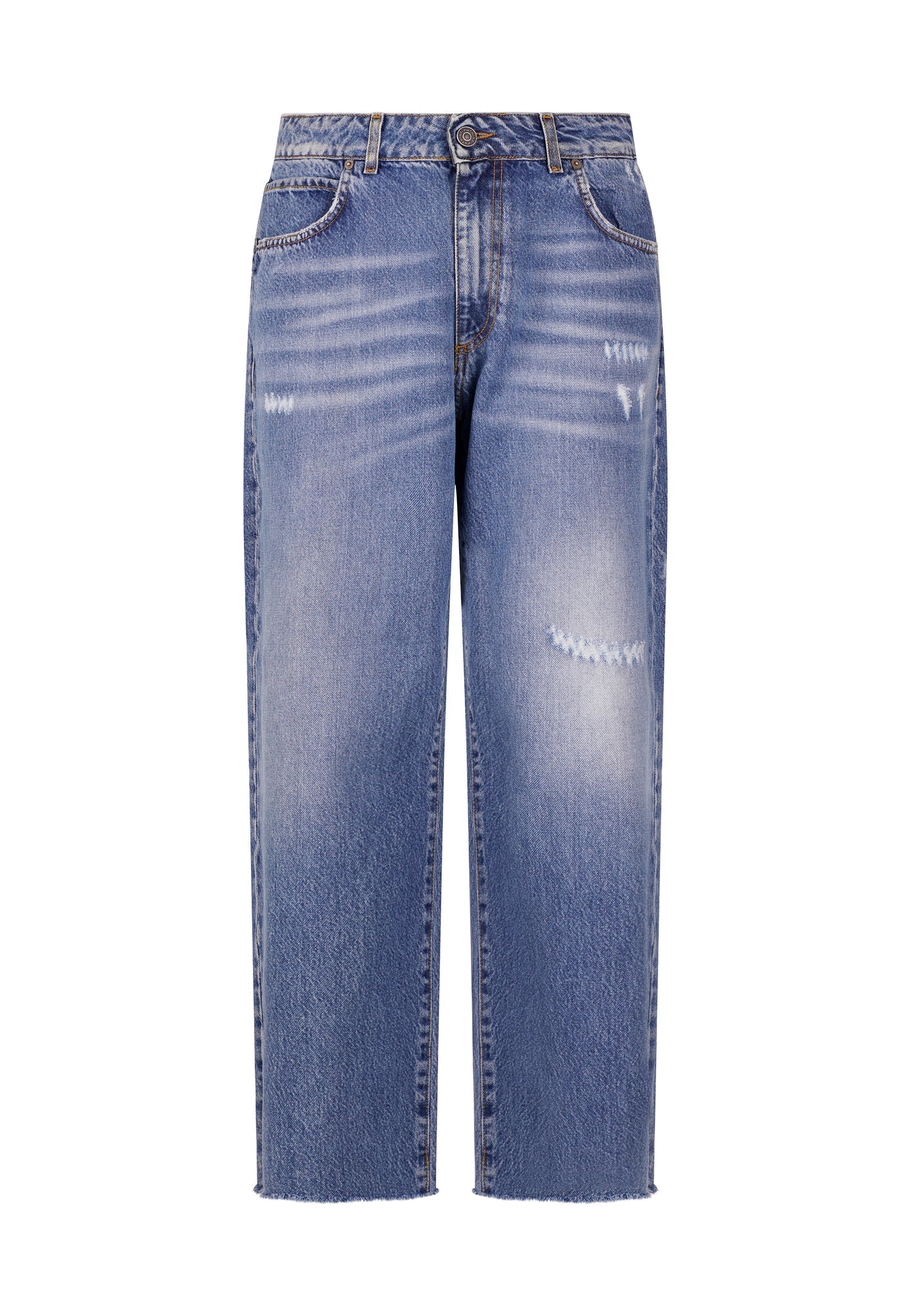 PATRIÒT Jeans Baggy Denim Chiaro