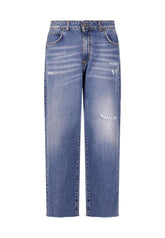 PATRIÒT Jeans Baggy Denim Chiaro