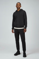 UNDER ARMOUR Tuta Completa Cotone Con Cappuccio e Zip Nero