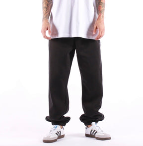 THE NORTH FACE Pantalone Di Tuta Felpato Nero Logo Piccolo Bianco