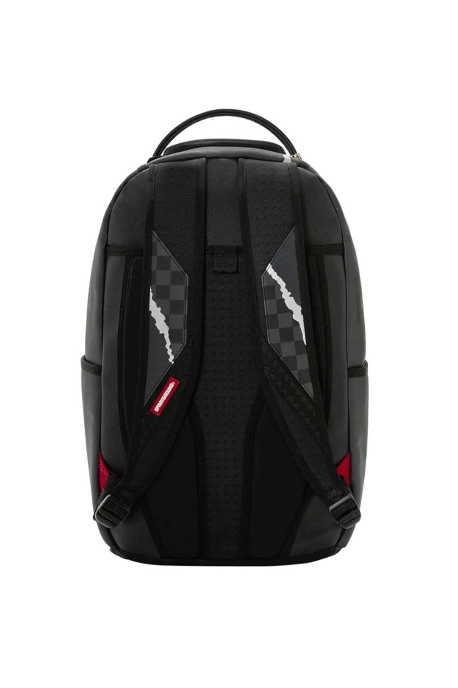 SPRAYGROUND Zaino  Center Rip Revealing Gray Check Nero