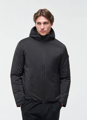 COLMAR Giubbotto In Tessuto Stretch Con Cappuccio Nero 26/27