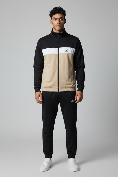 Australian Tuta Completa Heritage Uomo Nera Beige