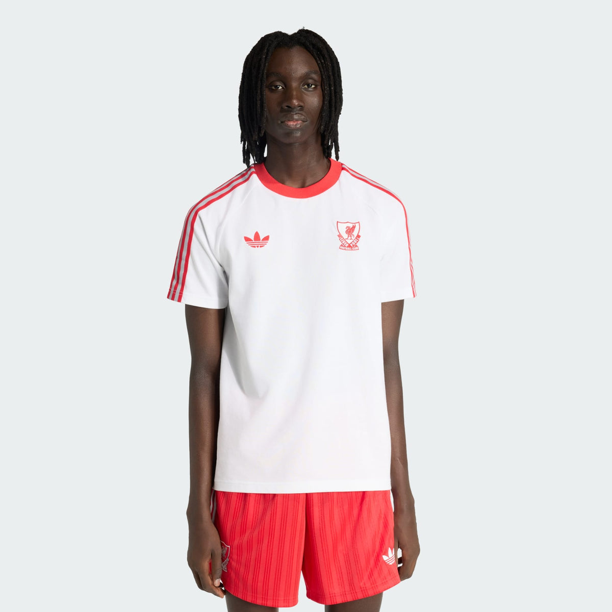 Adidas Completino Liverpool Uomo Bianco/Rosso