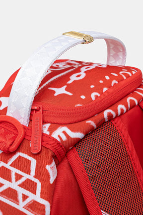 SPRAYGROUND Zaino Graffiti Wall Red Rosso/Bianco