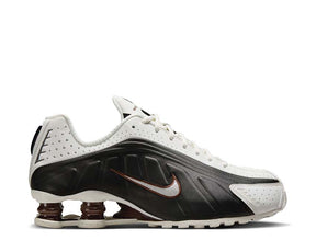 NIKE Shox R4 Sail Black Bianca/Nera