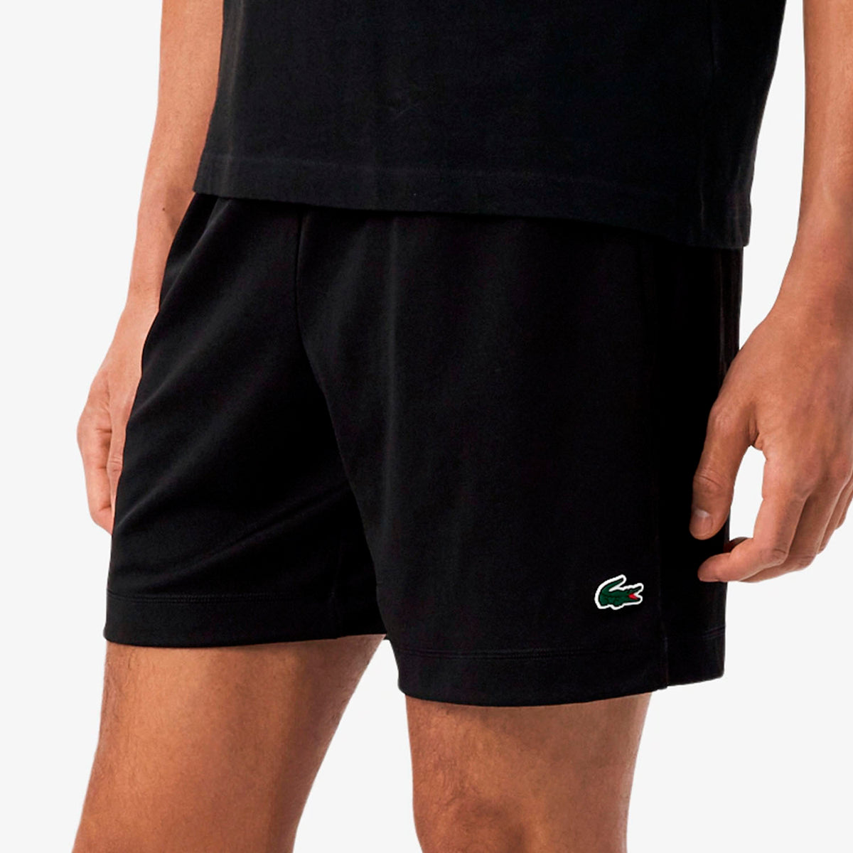 LACOSTE Completino Ultra Dry Maglietta e Pantaloncino Bianco/Nero