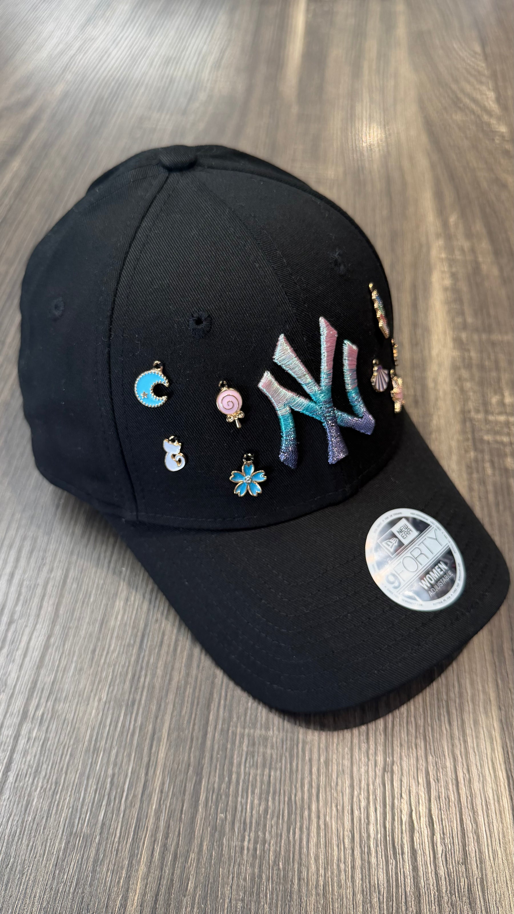 NEW ERA CUSTOM ARCOBALENO NERO