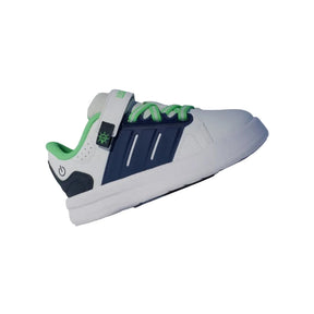 ADIDAS Sneaker Bambino Lightorama Court Bianca/Blu/Verde
