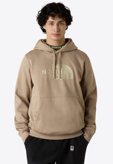 The North Face Felpa Con Cappuccio Logo Grande Beige