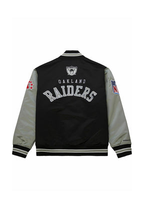 MITCHELL&NESS Varsity Jacket Raiders Nero