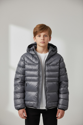 EMPORIO ARMANI Giubbotto Bambino Invernale Grigio