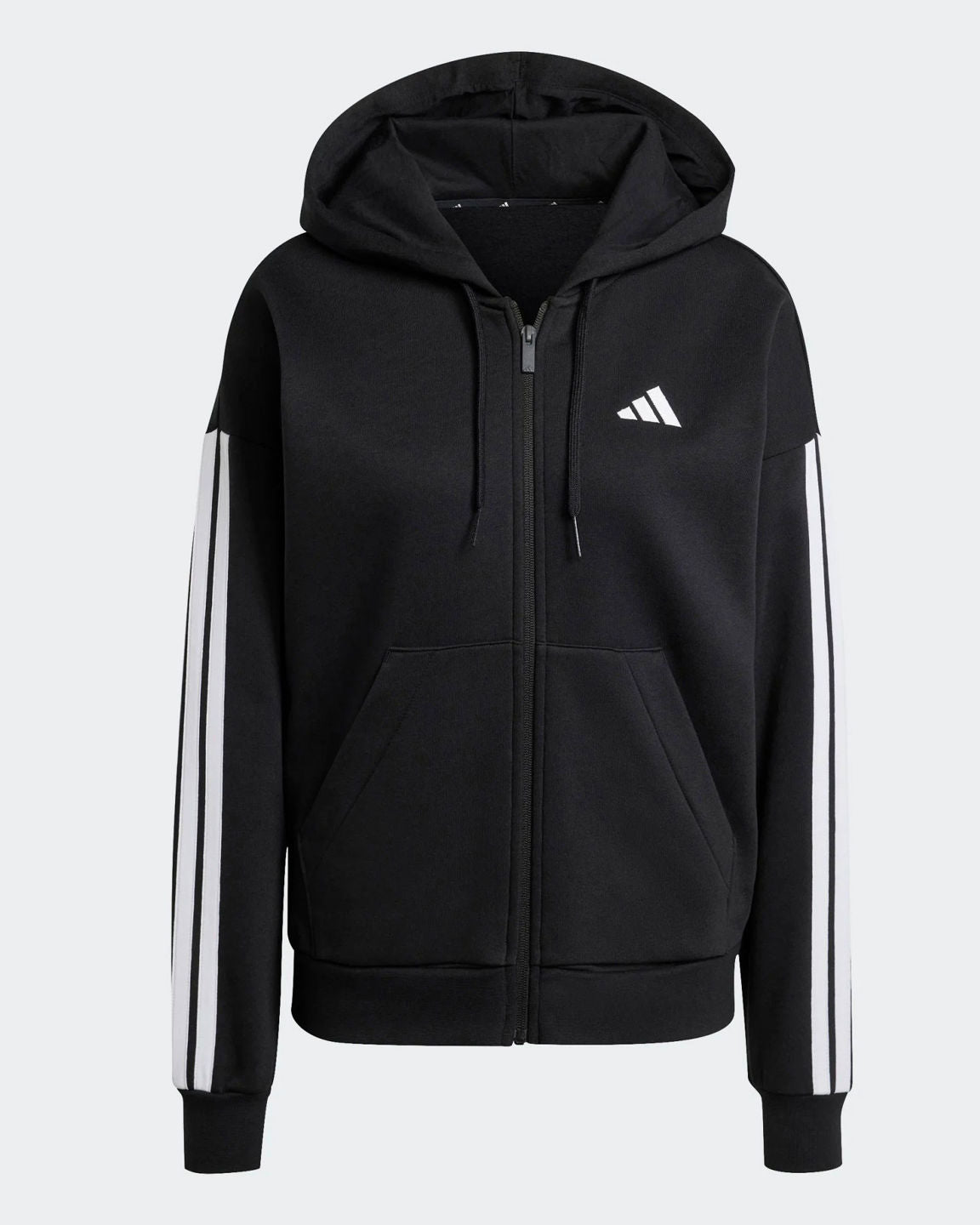 ADIDAS Tuta Completa Felpata Con Zip e Cappuccio Donna Nero