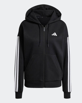 ADIDAS Tuta Completa Felpata Con Zip e Cappuccio Donna Nero