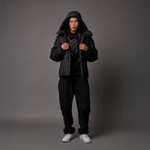 DOLLY NOIRE Giubbotto Invernale Con Cappuccio Nero