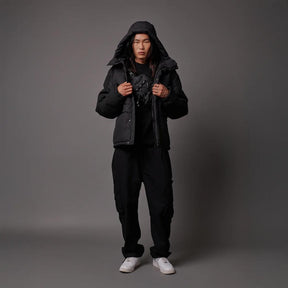 DOLLY NOIRE Giubbotto Invernale Con Cappuccio Nero